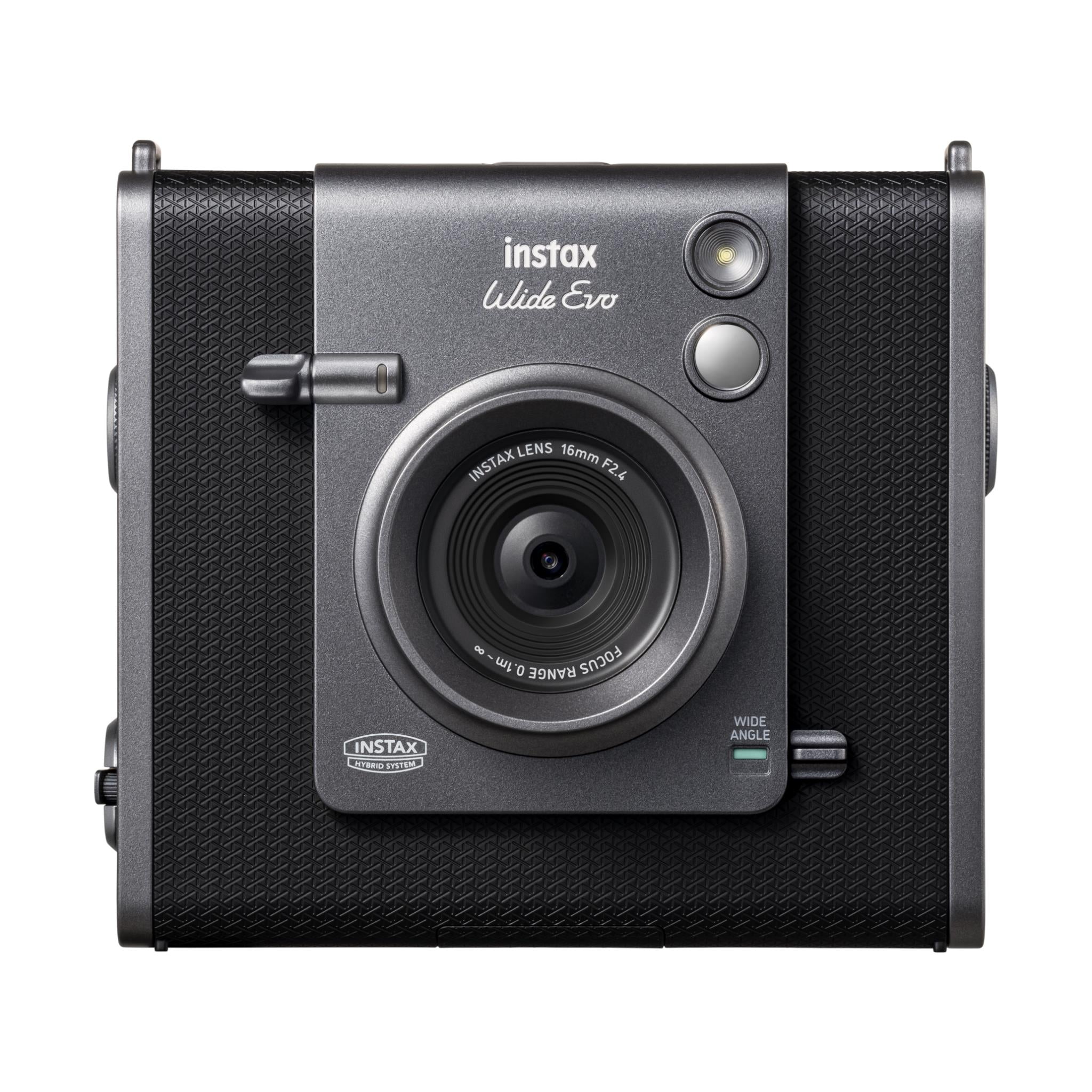 Fujifilm Instax Wide Evo Hybrid Instant Camera - Black