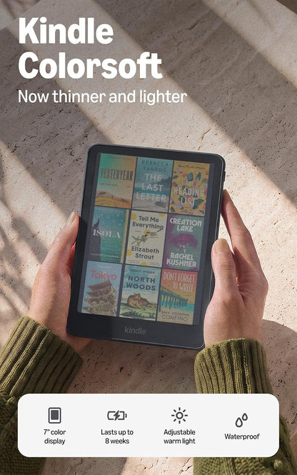 Amazon Kindle Colorsoft 16GB 7" Color E-Reader (2026) - Graphite