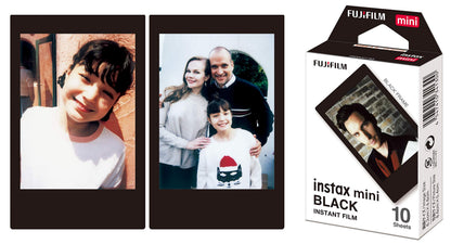 FUJIFILM Instax Mini Black Film - 10 Exposures