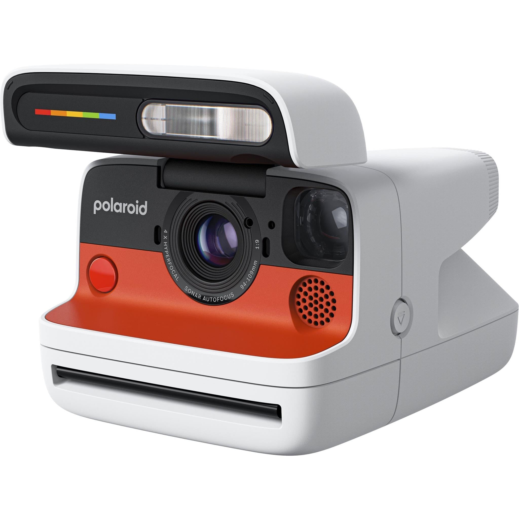 Polaroid Flip Analog Instant Camera & Color Film Bundle - White