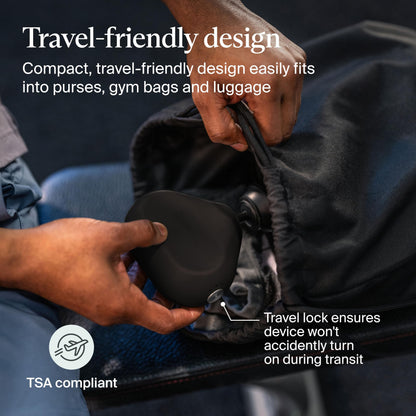 TheraGun Mini (3rd Generation) by Therabody - Ultra-Portable Massage Gun and Travel Essential for Fast, Effective Pain and Tension Relief Anywhere (Black)