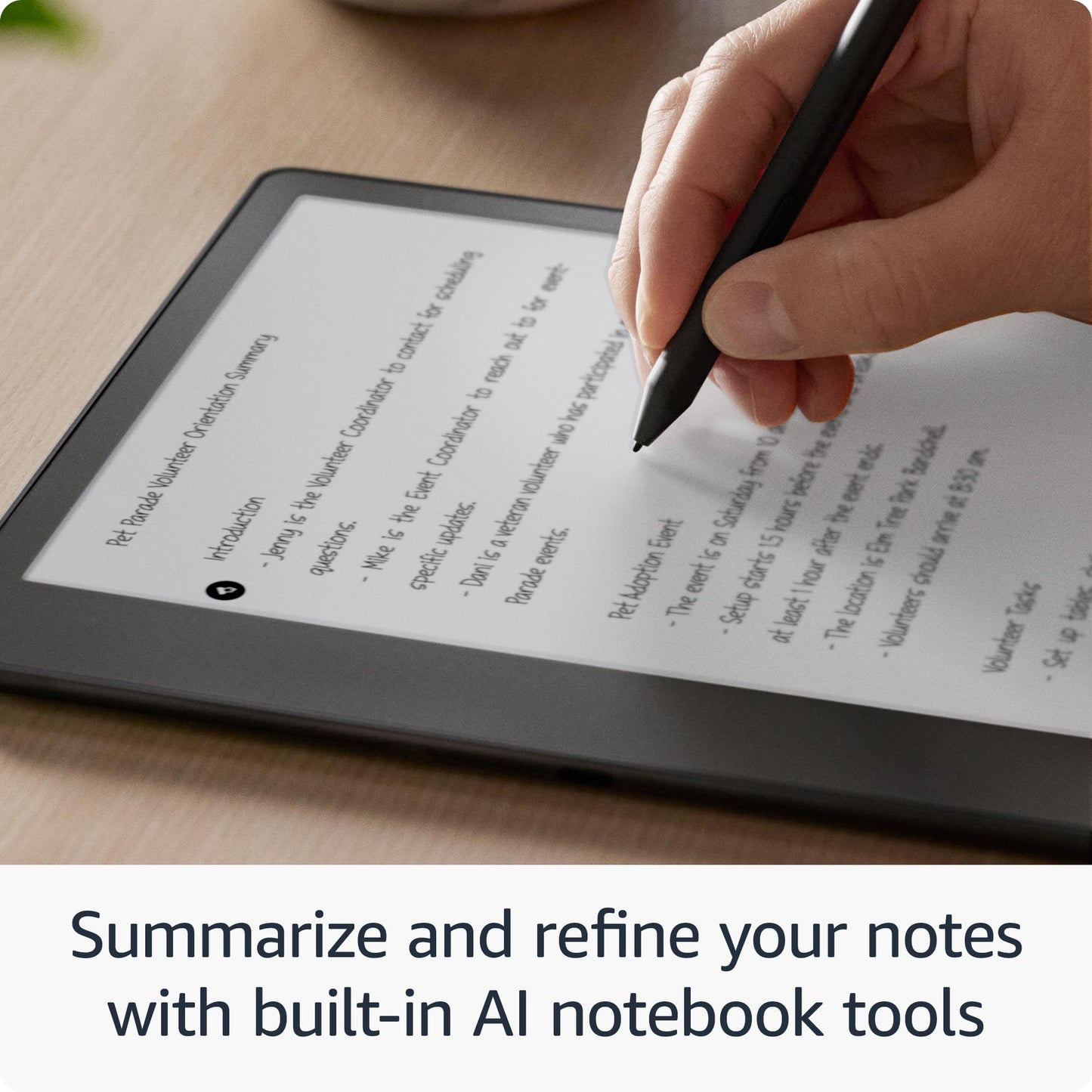 Amazon Kindle Scribe (64 GB) - 10.2” 300 ppi Paperwhite display, a Kindle and a notebook all in one, convert notes to text and share, includes Premium Pen