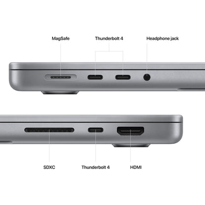 Apple 2023 MacBook Pro Laptop M2 Max chip with 12‑core CPU and 30‑core GPU: 14.2-inch Liquid Retina XDR Display, 32GB Unified Memory, 1TB SSD Storage. Works with iPhone/iPad; Space Gray