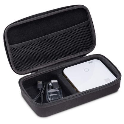 KODAK EVA Mini Projector Case Soft-Molded Hard-Shell Carry Bag Luma 350 Only Portable Projector Shockproof, Dustproof & Water-Resistant Travel Protection Black, Black, Luma 350 Case, Modern