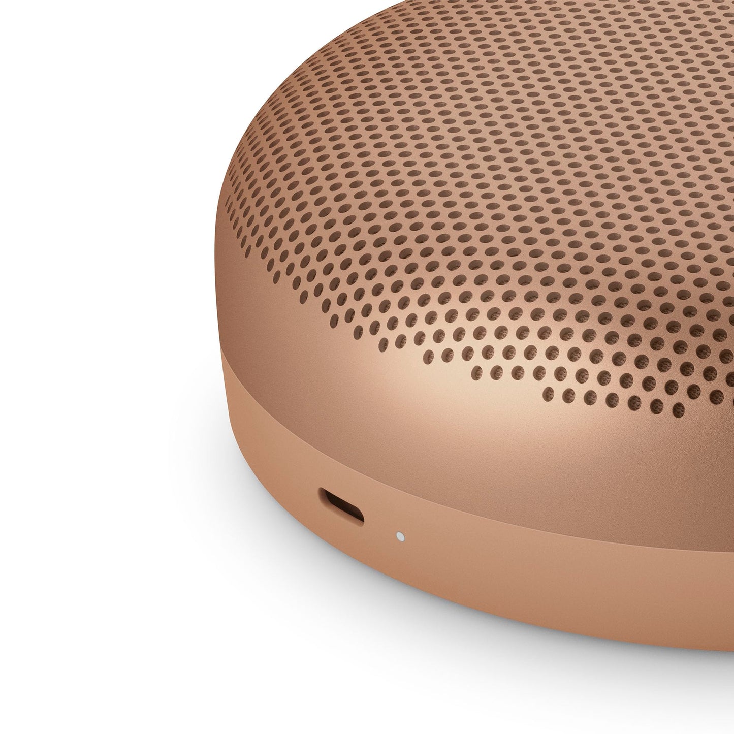 Bang & Olufsen Beosound A1 3rd Gen Portable Waterproof Bluetooth Speaker with 3 Microphones, Cradle to Cradle (C2C) Certified, Honey Tone