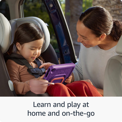 Amazon Fire HD 8 Kids tablet (newest model), ages 3-7. With bright 8" HD screen. Includes ad-free and exclusive content, parental controls and 13-hr battery, 32GB, Blue