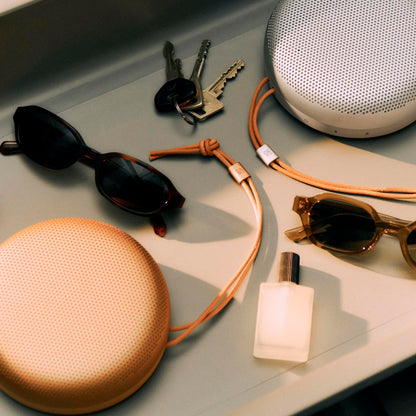 Bang & Olufsen Beosound A1 3rd Gen Portable Waterproof Bluetooth Speaker with 3 Microphones, Cradle to Cradle (C2C) Certified, Honey Tone