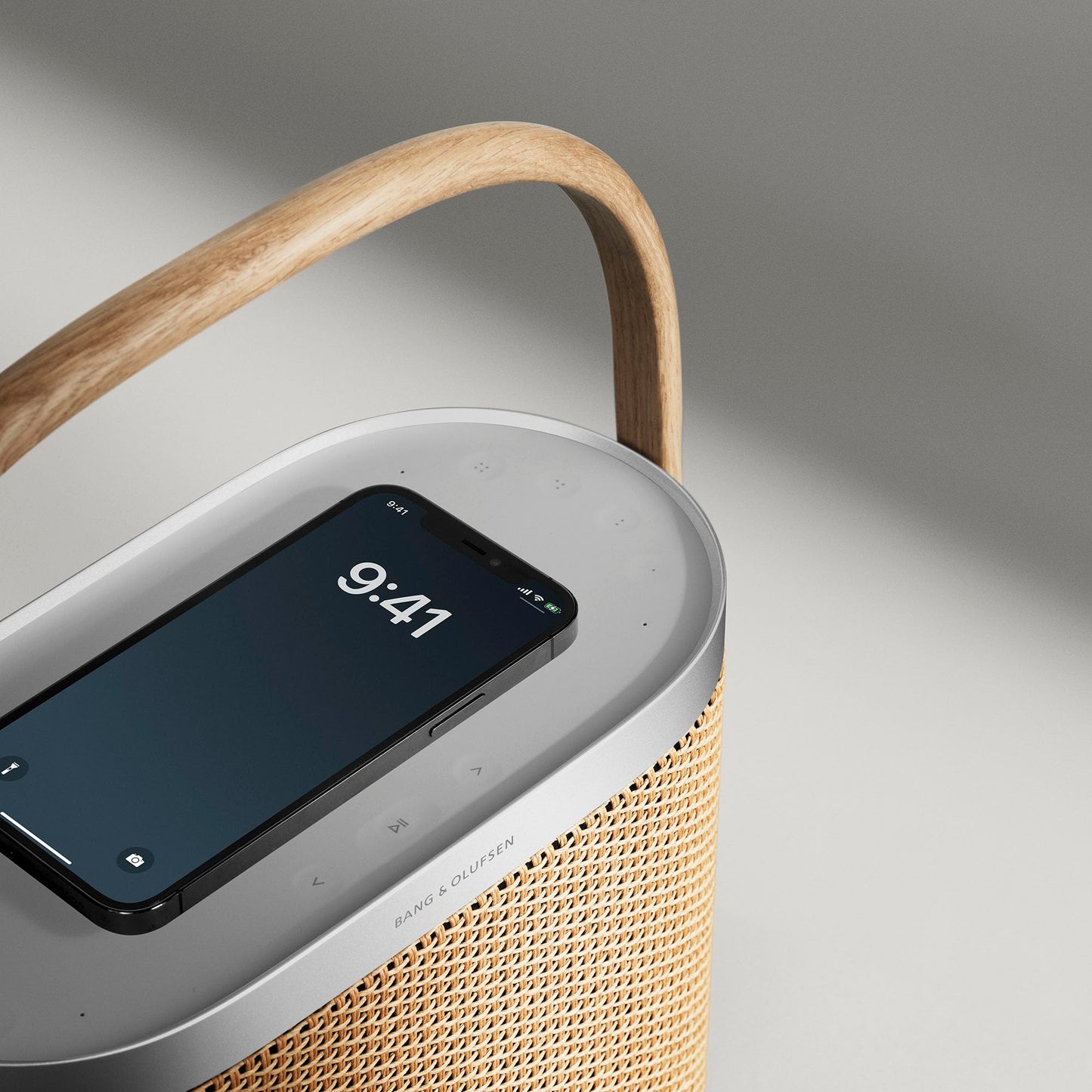 Bang & Olufsen Beosound A5 - Portable Bluetooth Speaker with Wi-Fi Connection, Carry-Strap, Nordic Weave