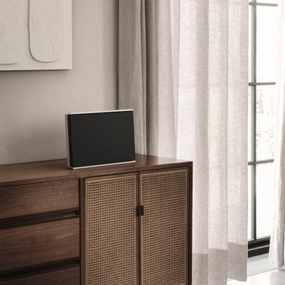 Bang & Olufsen Beosound Level Portable Wi-Fi Multiroom Speaker, Natural Aluminum/Dark Grey