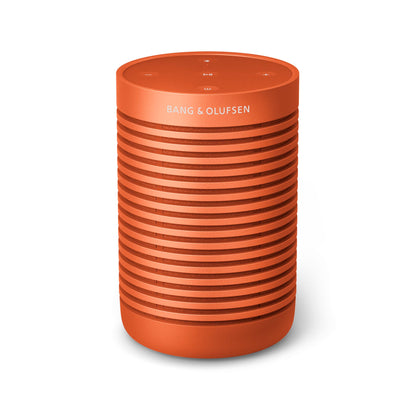 Bang & Olufsen Beosound Explore - Wireless Portable Outdoor Bluetooth Speaker, IP 67 Dustproof and Waterproof, Bonfire Orange
