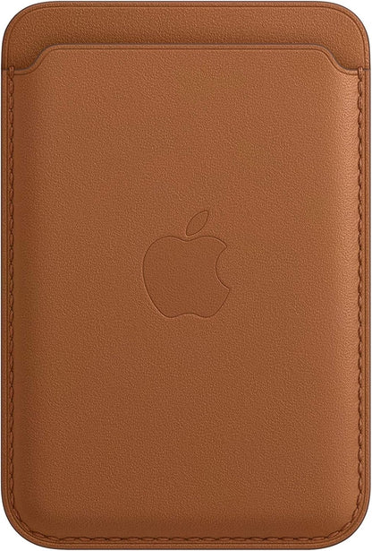 Apple Leather Wallet with MagSafe (for iPhone) - Saddle Brown (Previous Version, Without Find My)