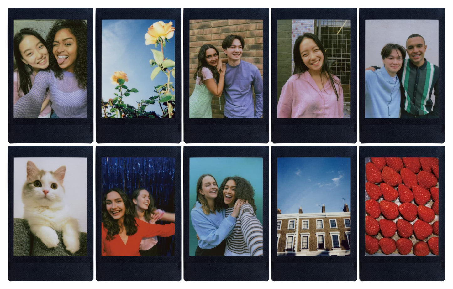 FUJIFILM Instax Mini Black Film - 10 Exposures