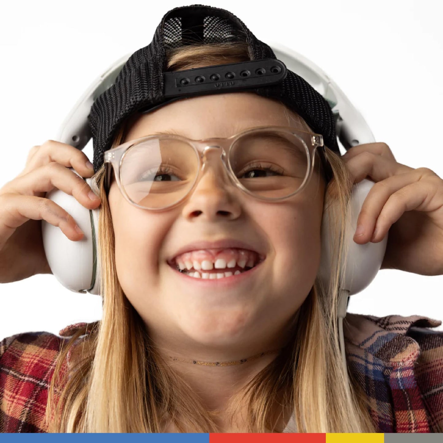 Skullcandy Grom Over-Ear Wired Headphones for Kids, Volume-Limiting, Share Audio Port, Microphone, Work with Bluetooth Devices and Computers - Bone Seafoam