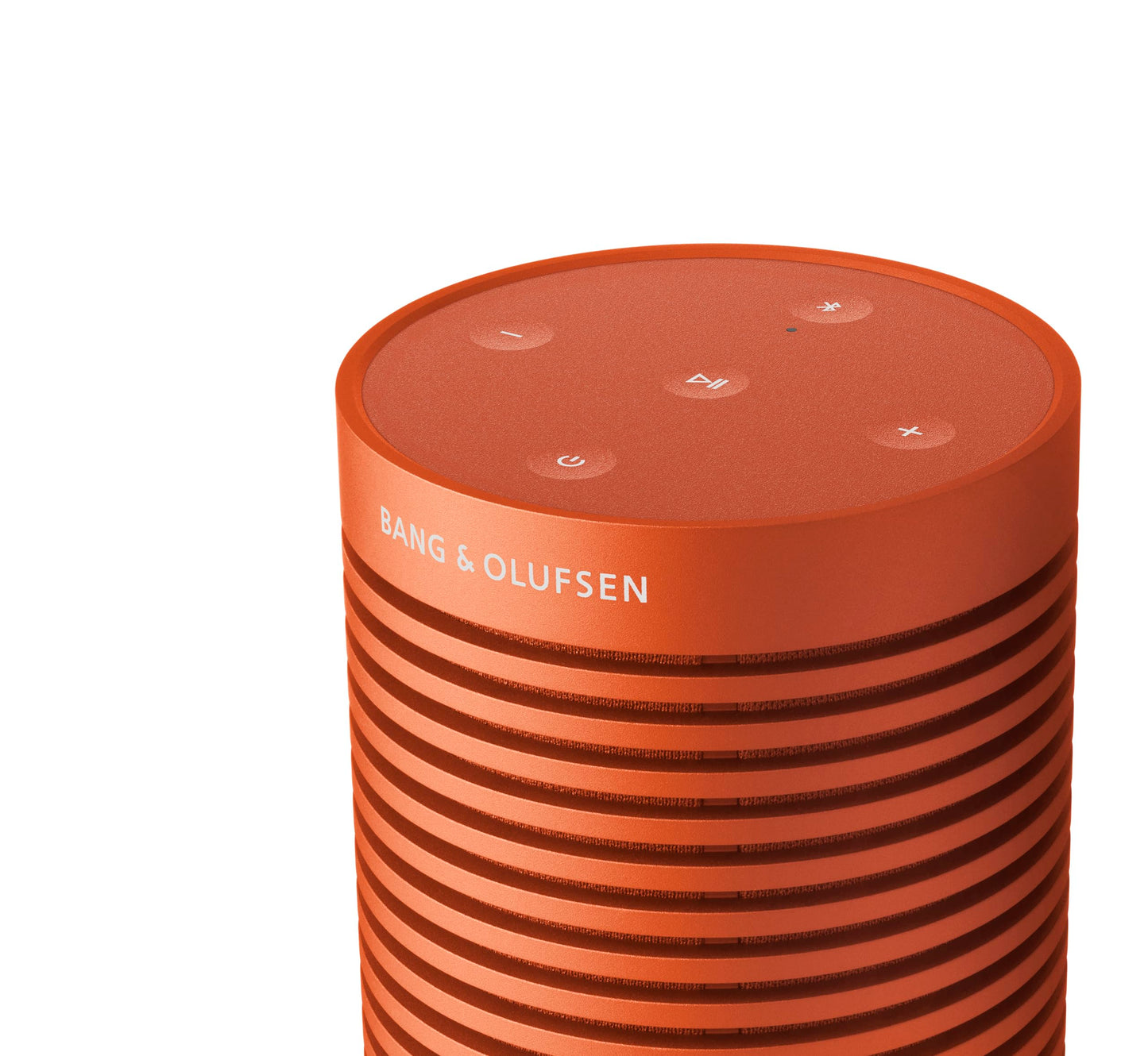 Bang & Olufsen Beosound Explore - Wireless Portable Outdoor Bluetooth Speaker, IP 67 Dustproof and Waterproof, Bonfire Orange