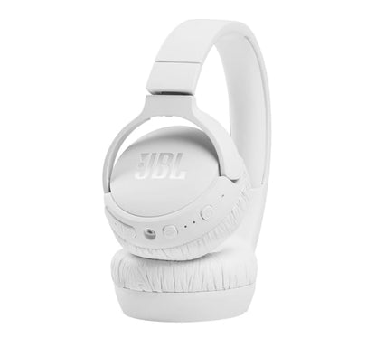 JBL Tune 660NC Wireless Noise Cancelling On-Ear Headphones - White