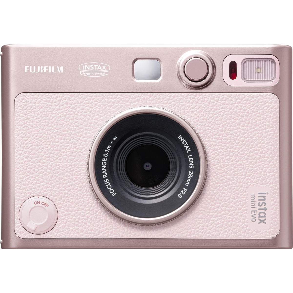 Fujifilm INSTAX Mini Evo Hybrid Instant Camera - Gentle Rose