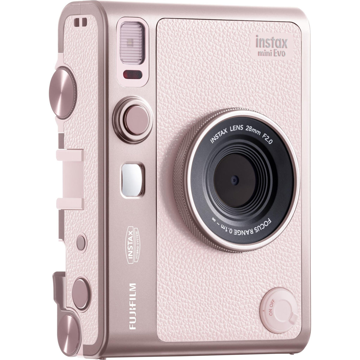 Fujifilm INSTAX Mini Evo Hybrid Instant Camera - Gentle Rose