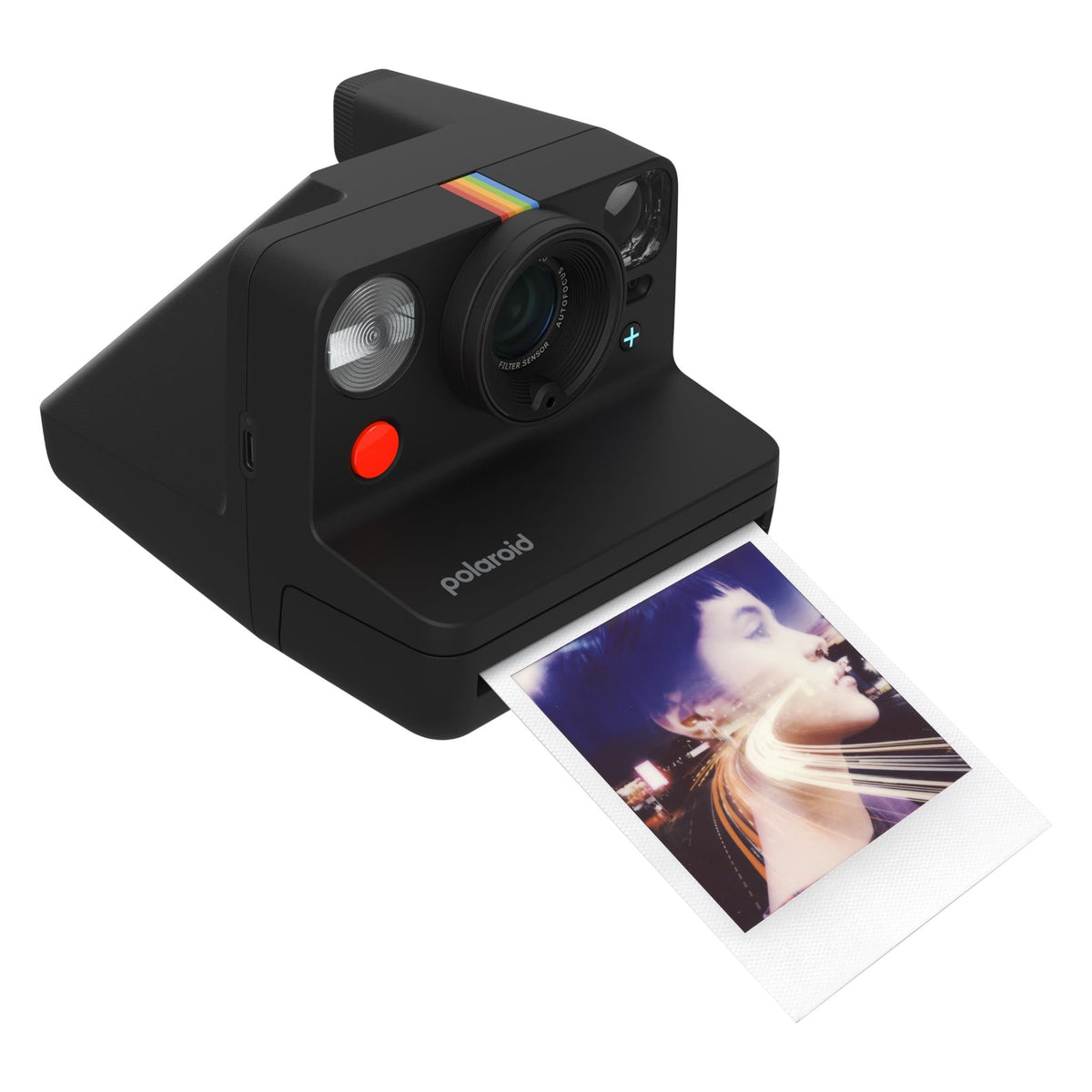 Polaroid Now+ Gen 3 Analog Instant Camera - Black