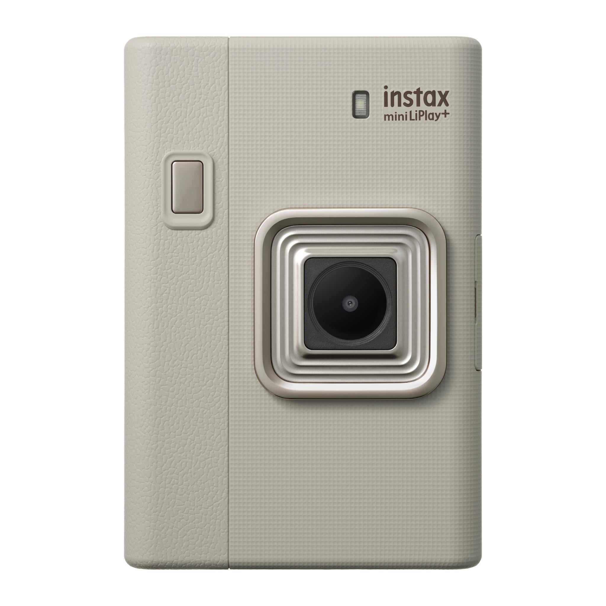Fujifilm INSTAX Mini LiPlay+ Hybrid Instant Camera - Sand Beige