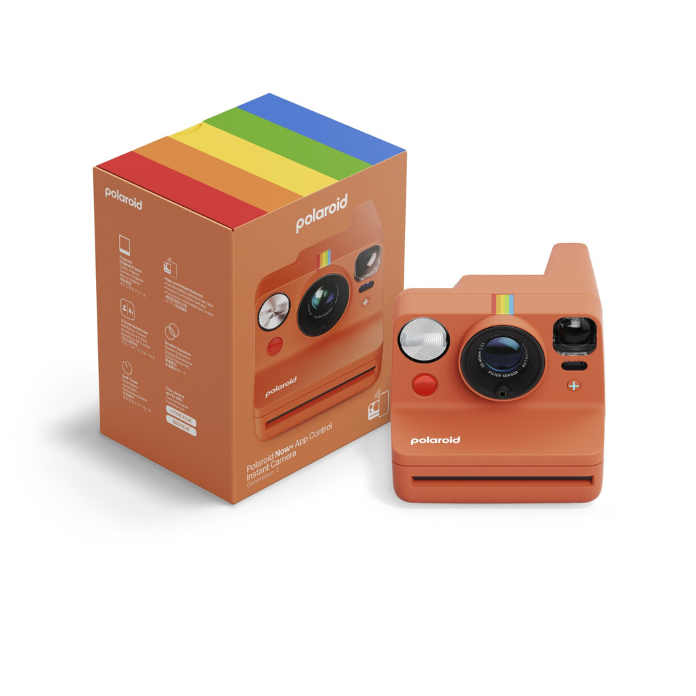 Polaroid Now+ Gen 3 Analog Instant Camera - Coral