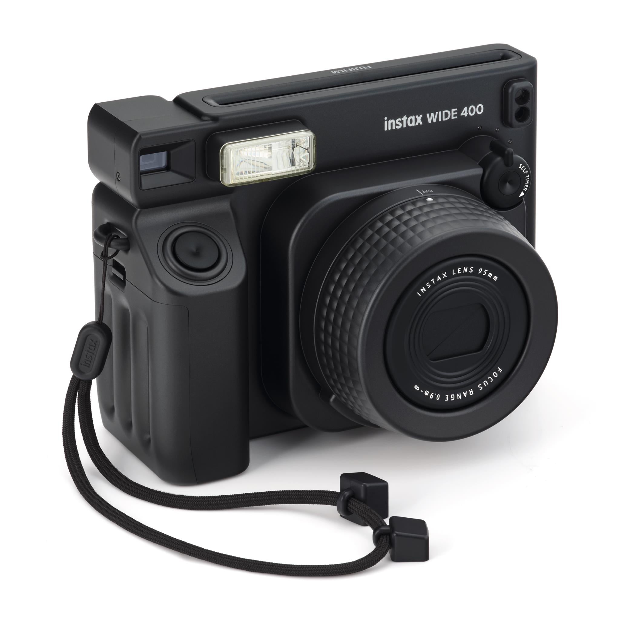 Fujifilm INSTAX Wide 400 Instant Camera - Jet Black