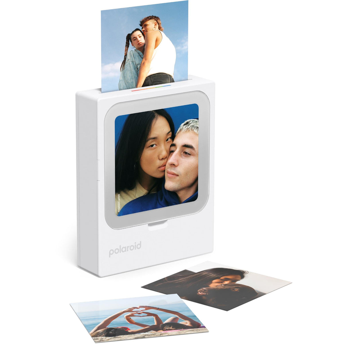 Polaroid Hi-Print 3x3 Bluetooth Pocket Photo Printer & Paper Bundle