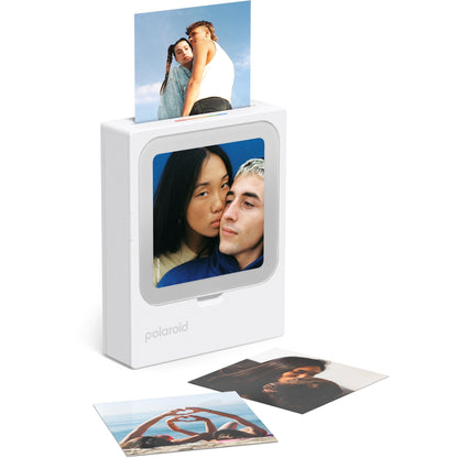 Polaroid Hi-Print 3x3 Bluetooth Pocket Photo Printer & Paper Bundle
