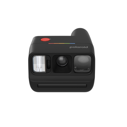 Polaroid Go Gen 3 Compact Analog Instant Camera & Color Film Bundle - Black