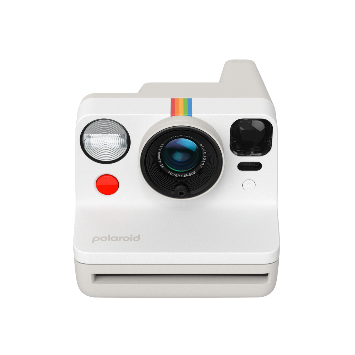 Polaroid Now Gen 3 Analog Instant Camera - Pebble White