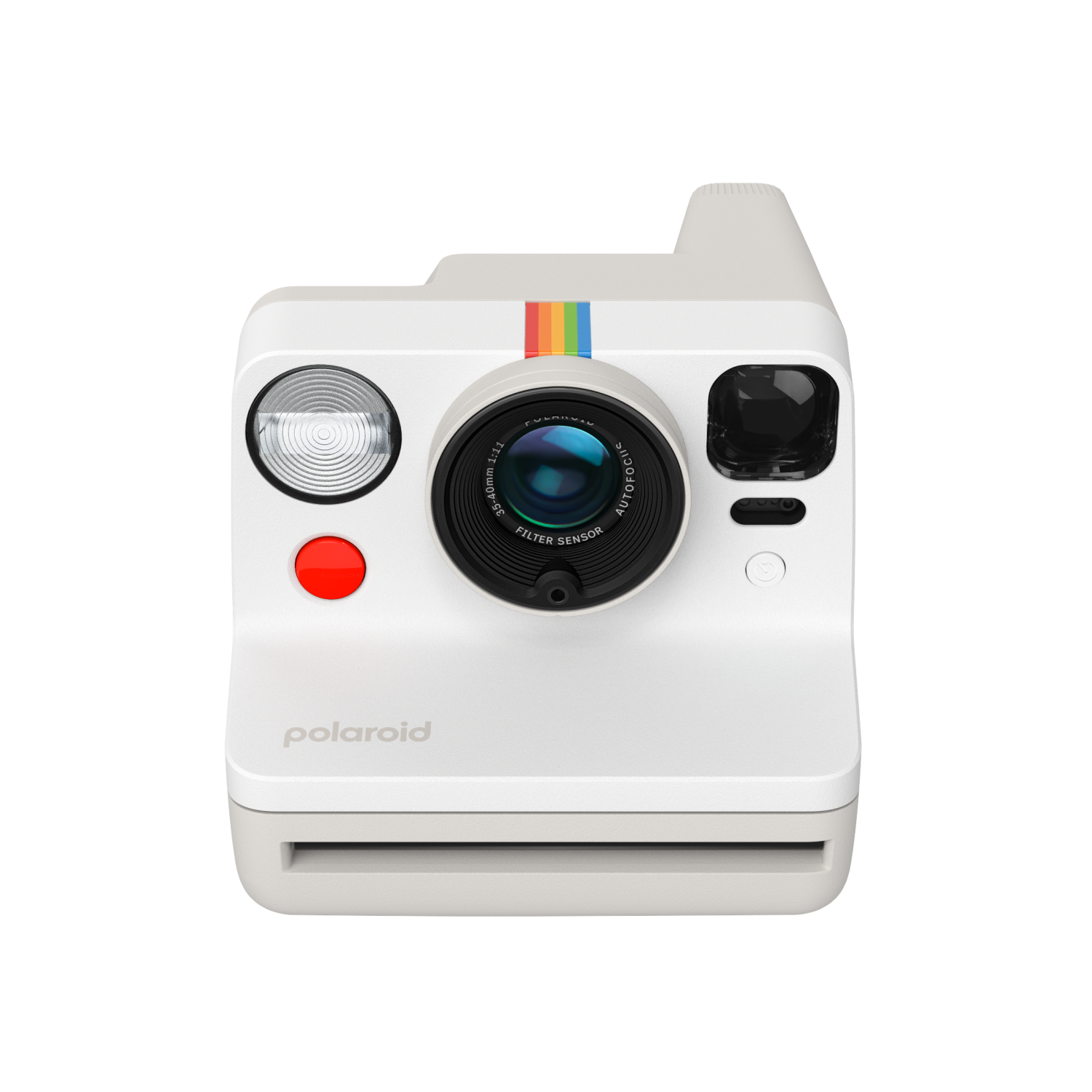 Polaroid Now Gen 3 Analog Instant Camera - Pebble White