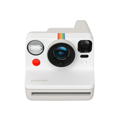 Polaroid Now Gen 3 Analog Instant Camera - Pebble White