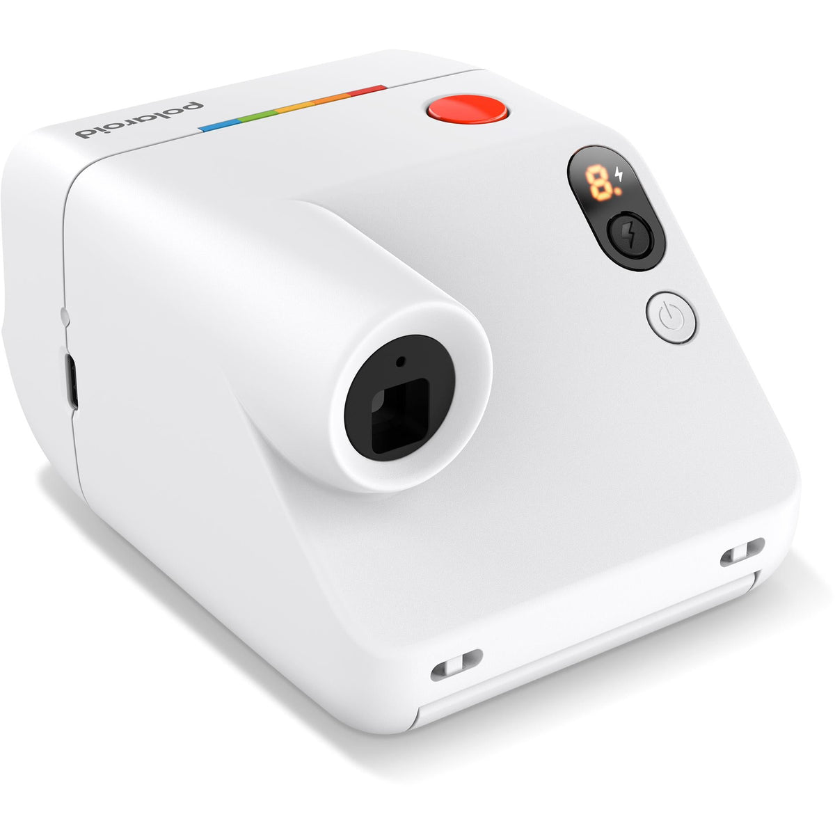Polaroid Go Gen 3 Compact Analog Instant Camera & Color Film Bundle - White