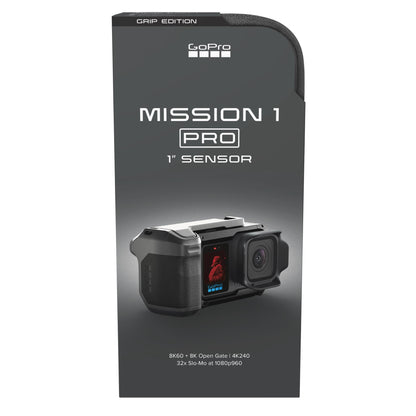 GoPro MISSION 1 PRO Grip Edition 8K Compact Cinema Camera Kit