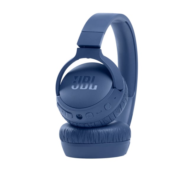 JBL Tune 660NC Wireless Noise Cancelling On-Ear Headphones - Blue
