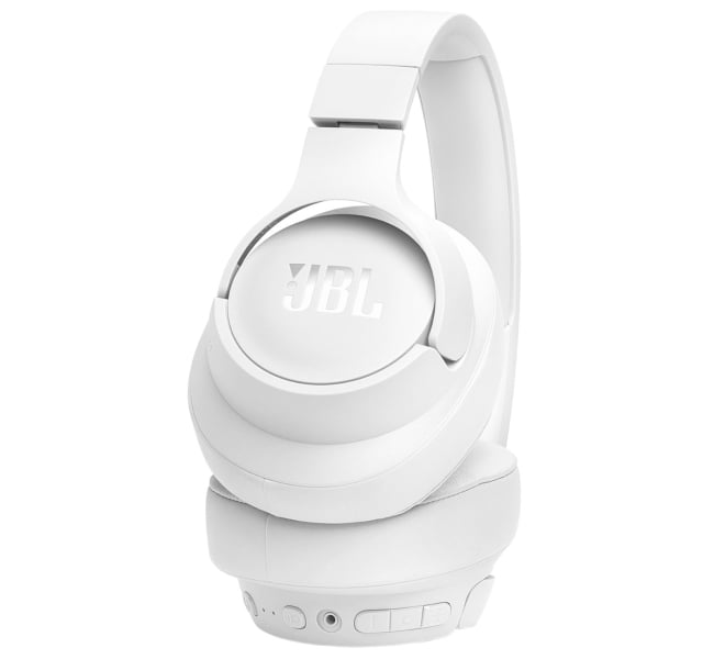 JBL Tune 770NC Wireless Adaptive Noise Cancelling Over-Ear Headphones - White