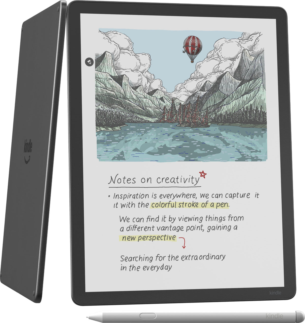 Amazon Kindle Scribe Colorsoft 64GB 11" Color E-Reader & Notebook with Premium Pen - Graphite