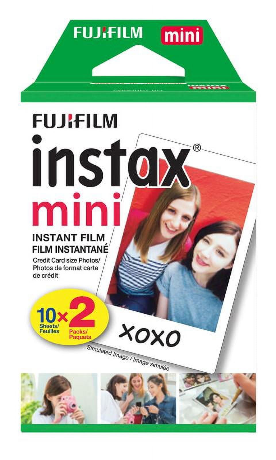 Fujifilm INSTAX Mini Instant Film Twin Pack (White)