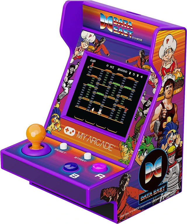 My Arcade Pico Player 3.75" Data East Hits Collectible Retro Arcade (108 Games in 1)