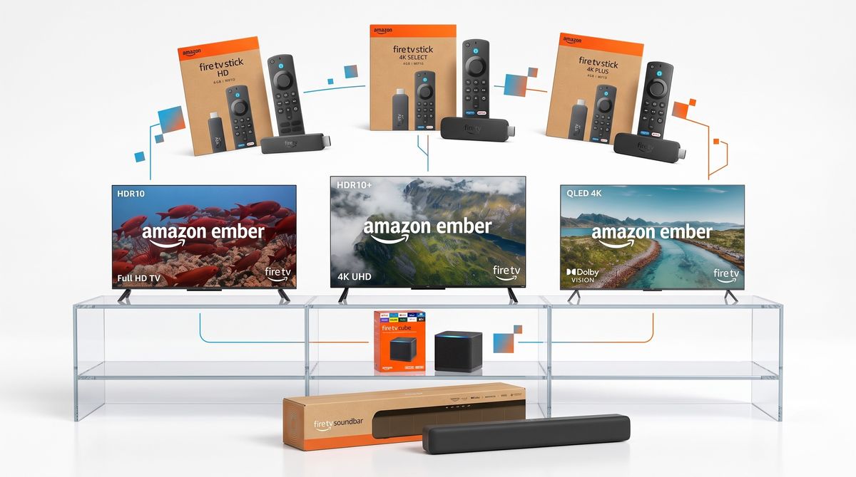 Amazon Ember 32" 2-Series HD Smart Fire TV with Alexa Remote - Black