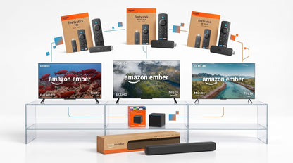 Amazon Ember 32" 2-Series HD Smart Fire TV with Alexa Remote - Black