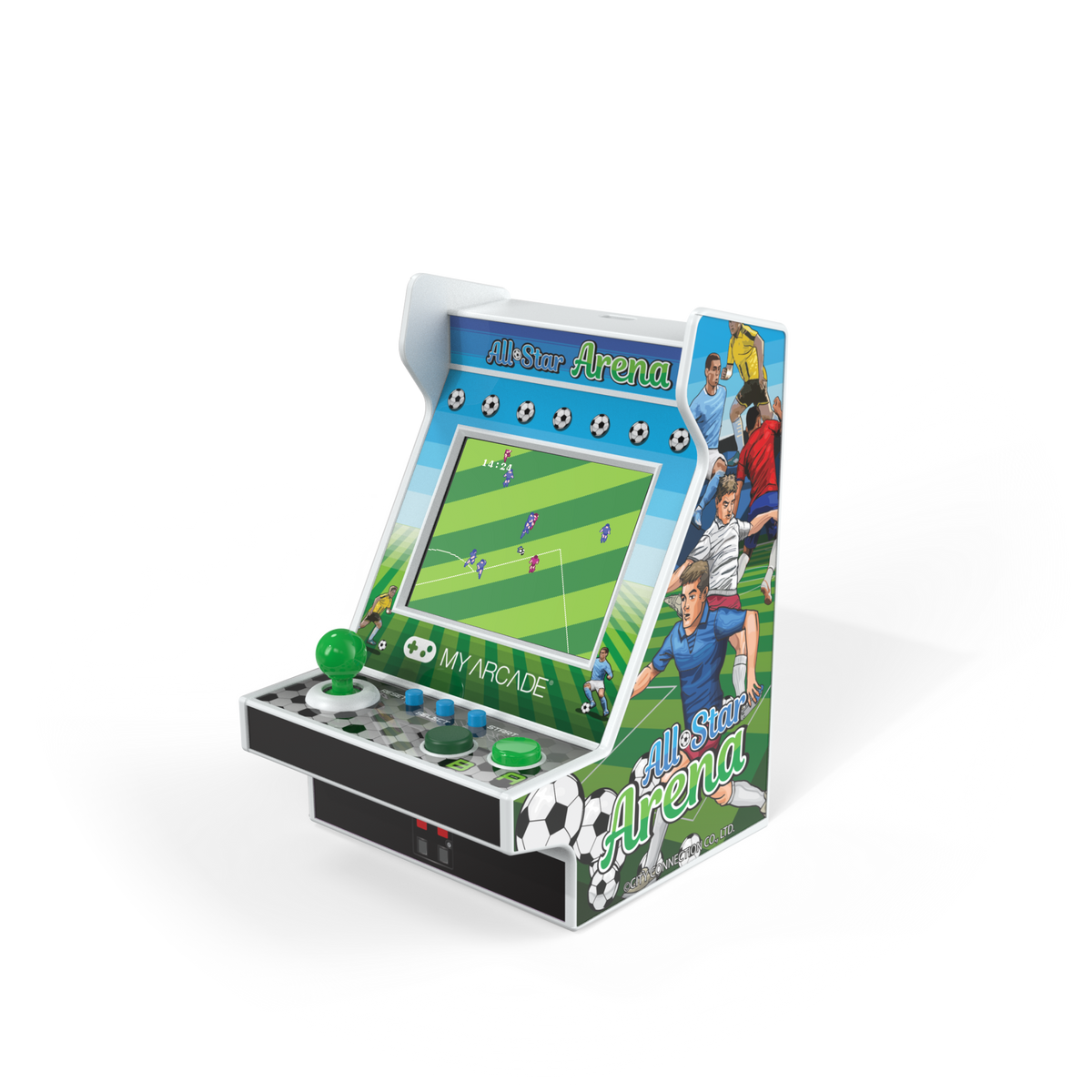 My Arcade Nano Player 4.5" All-Star Arena Collectible Retro Arcade (207 Games in 1)