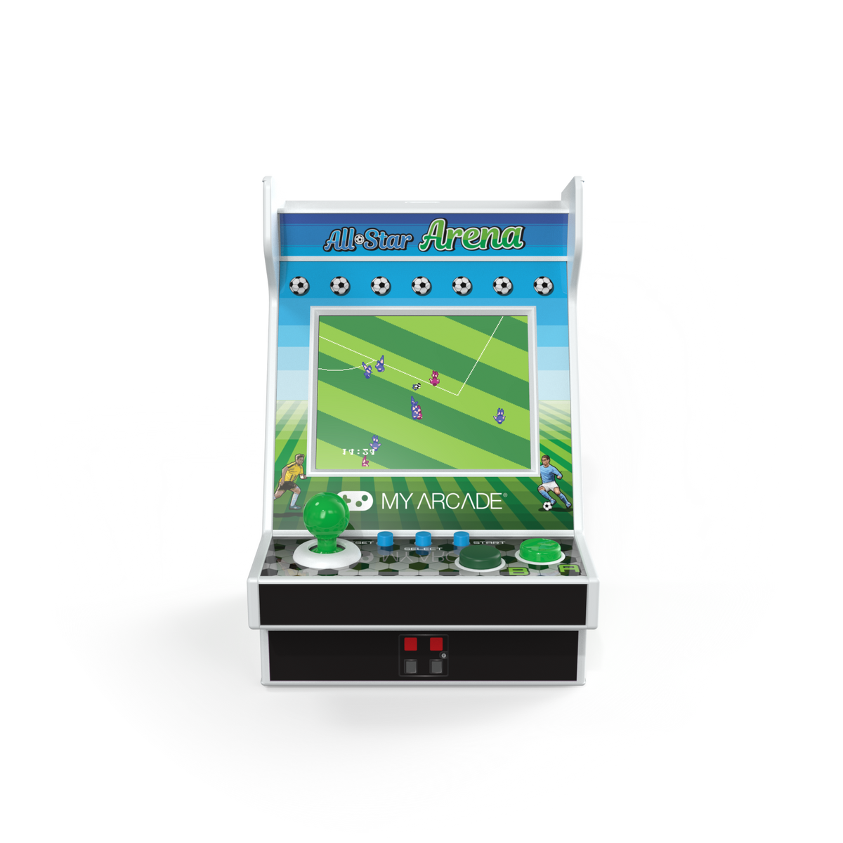My Arcade Nano Player 4.5" All-Star Arena Collectible Retro Arcade (207 Games in 1)