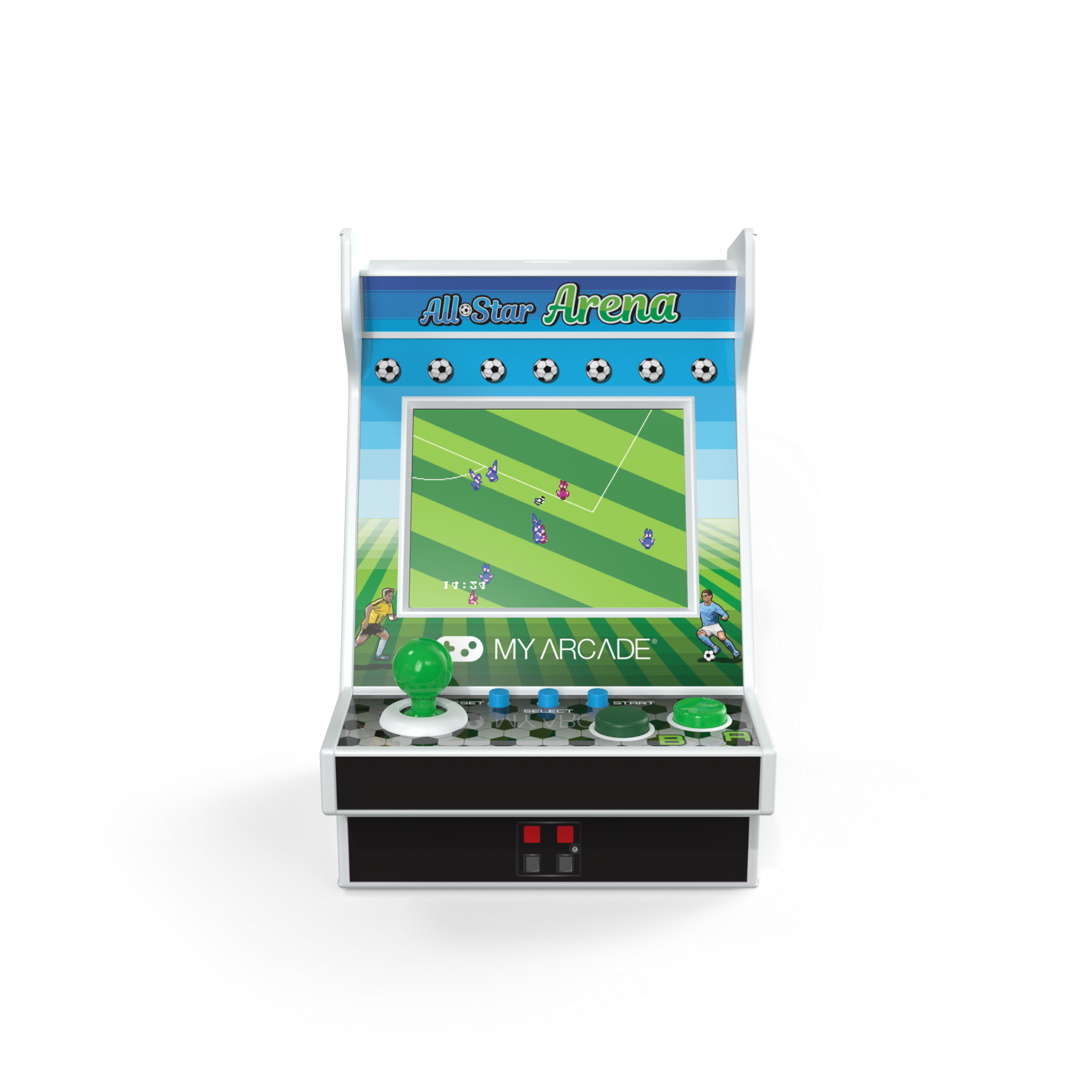 My Arcade Nano Player 4.5" All-Star Arena Collectible Retro Arcade (207 Games in 1)