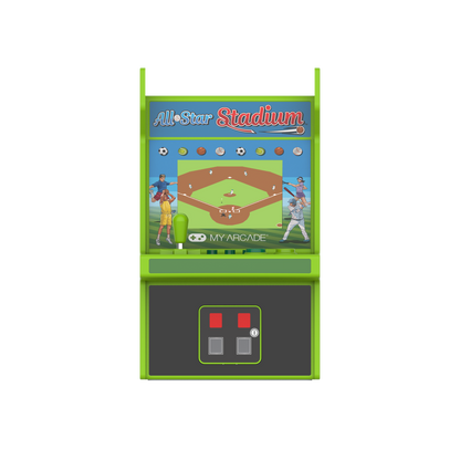 My Arcade Micro Player 6.8" All-Star Stadium Collectible Retro Arcade (307 Games in 1)