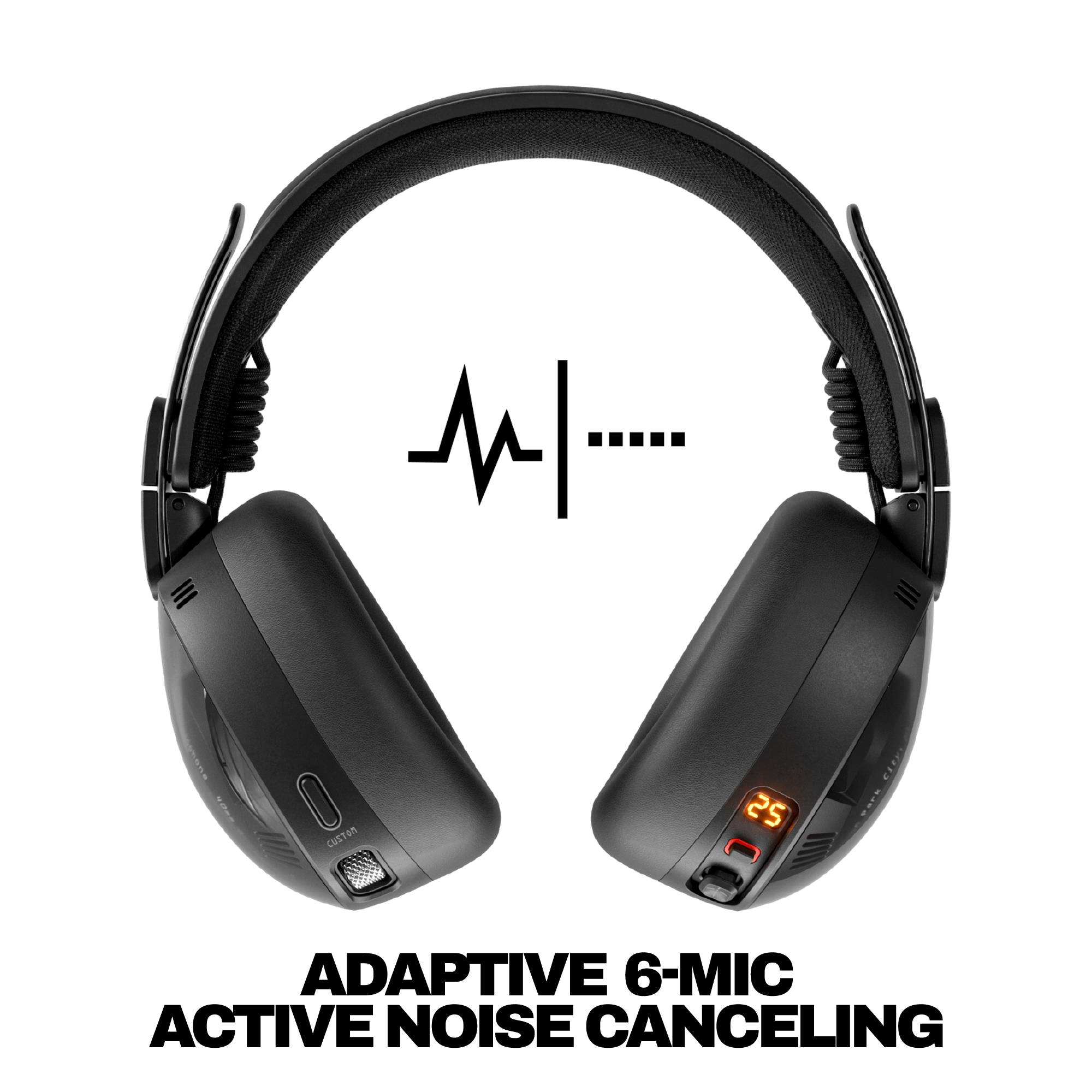 Skullcandy Aviator 900 ANC Wireless Over-Ear Headphones - True Black