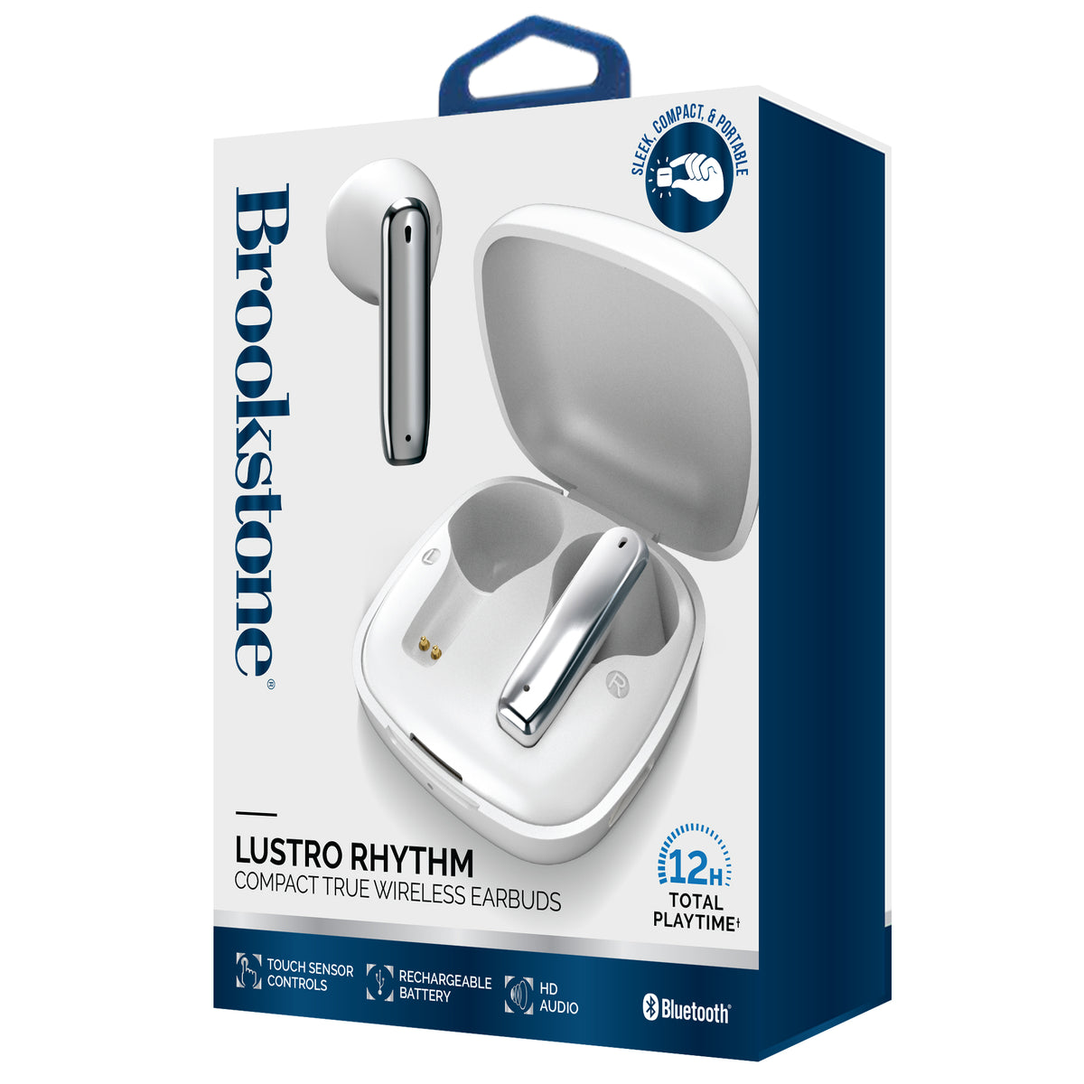 Brookstone Lustro Rhythm - Compact TWS Earbuds