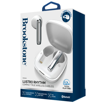 Brookstone Lustro Rhythm - Compact TWS Earbuds
