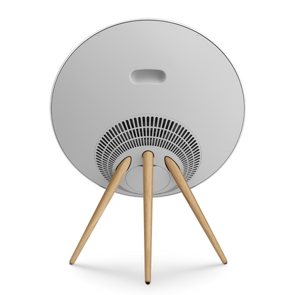 Bang & Olufsen Beosound A9 (5th Generation) - Iconic and Powerful Multiroom WiFi and Bluetooth Home Speaker with Active Room Compensation, Natural Aluminum