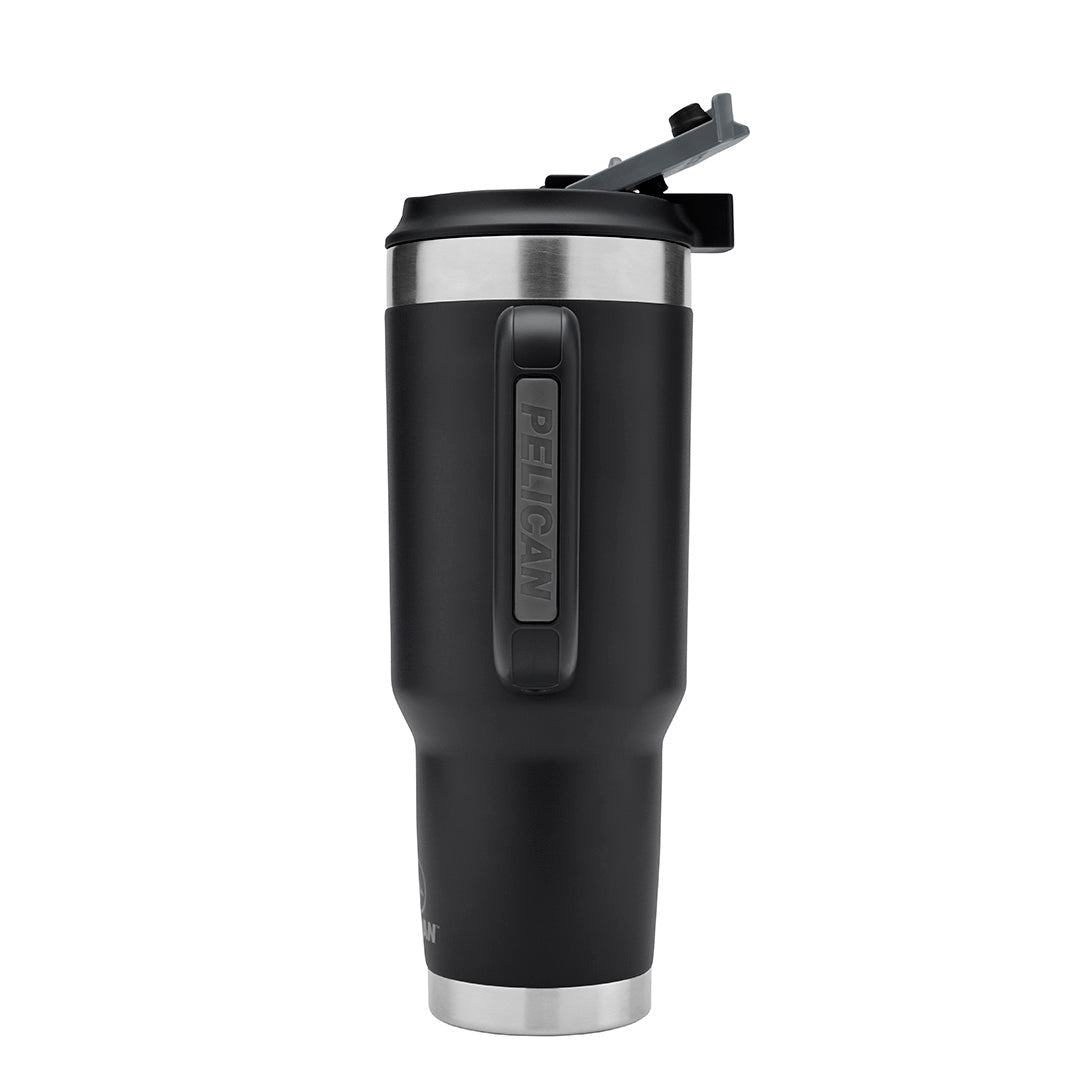 Pelican Porter Dual Lid 40 oz Insulated Tumbler - Jet Black
