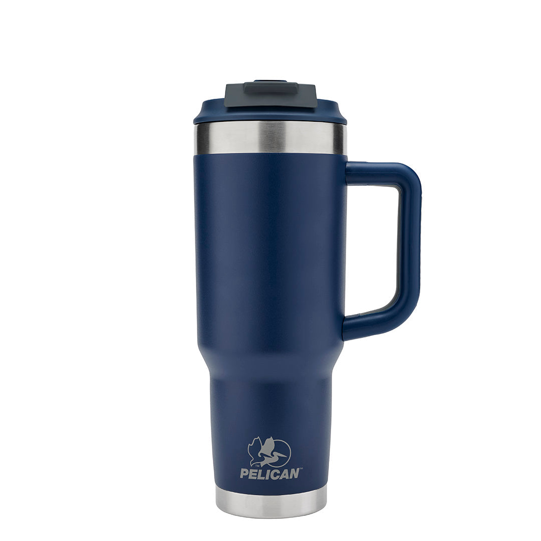 Pelican Porter Dual Lid 40 oz Insulated Tumbler - Midnight